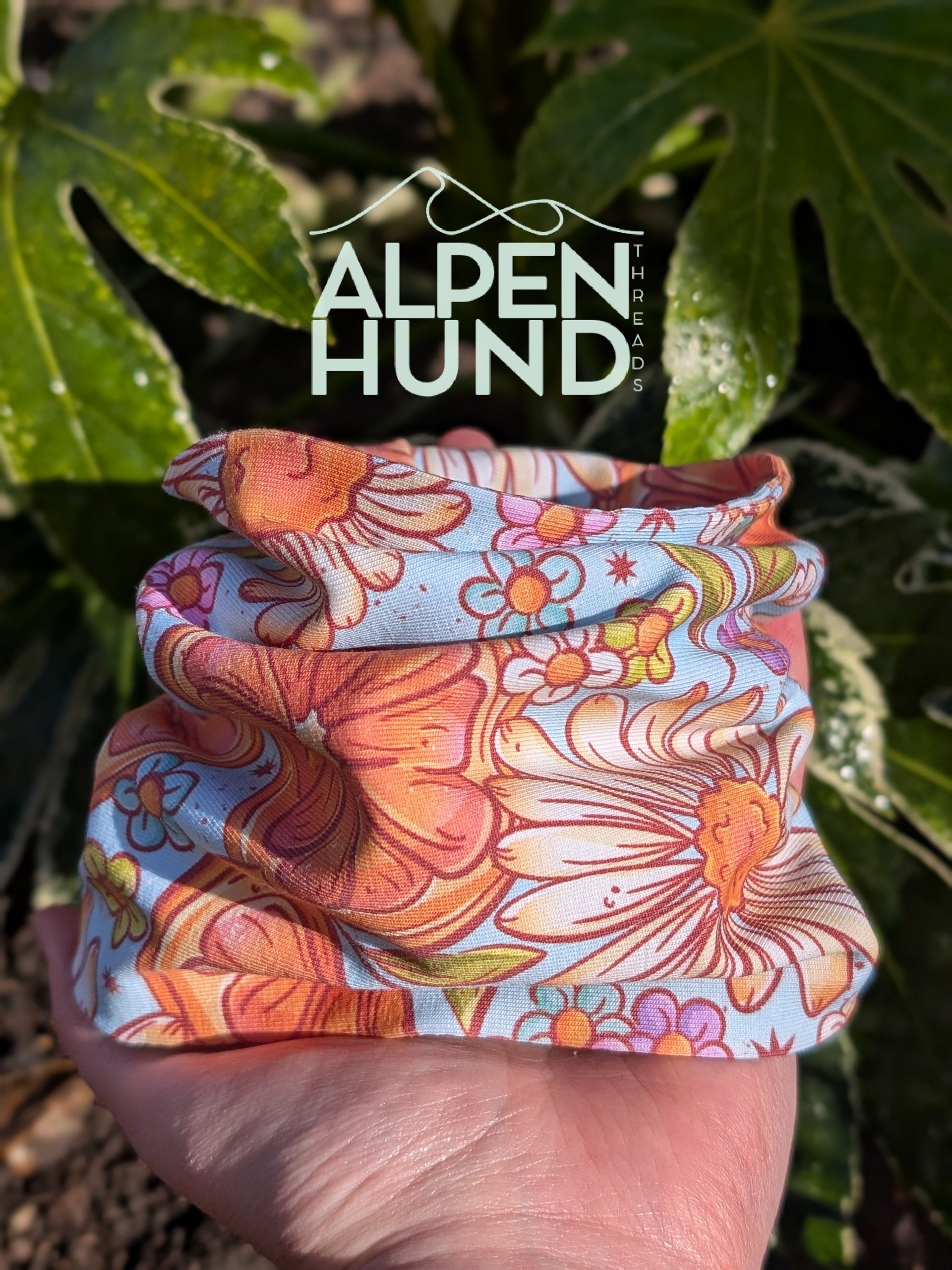 Citrus Daisies Snood (EXCLUSIVE)