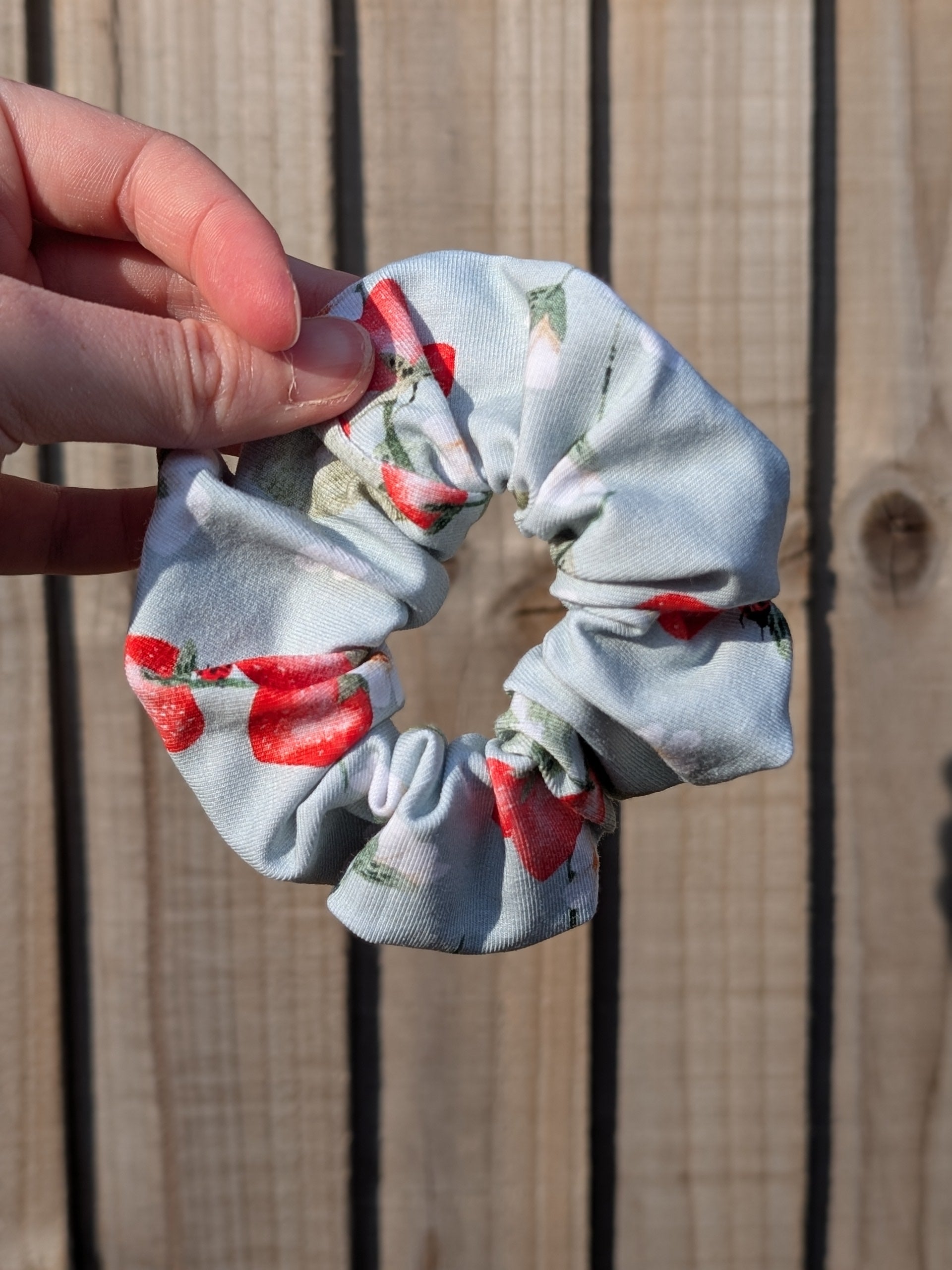 Strawberry Fields Scrunchie
